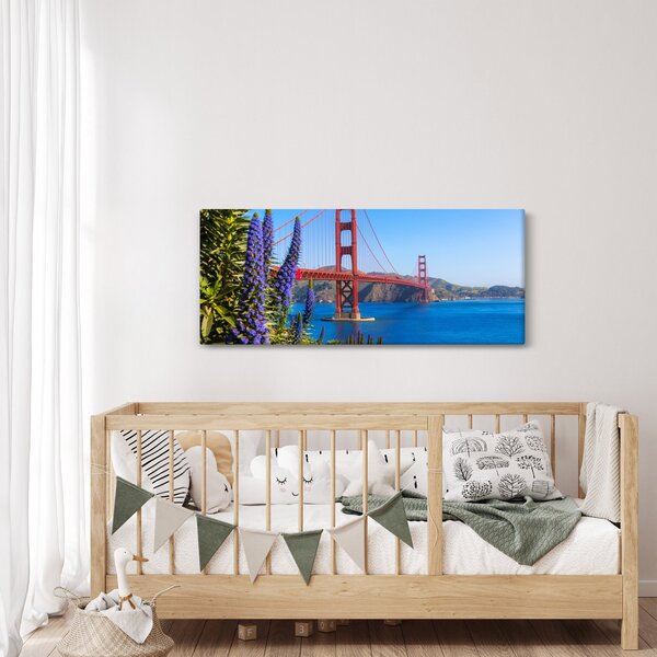 Slika - Most Golden Gate, San Francisco (120x50 cm)