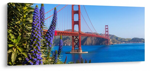 Slika - Most Golden Gate, San Francisco (120x50 cm)