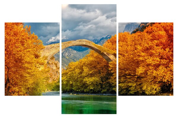 Slika - Most Konitsa (90x60 cm)