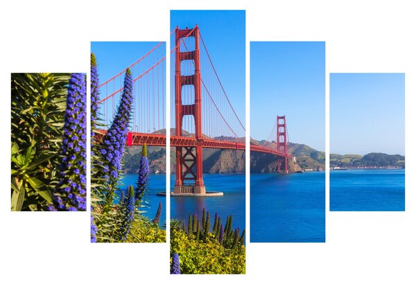 Slika - Most Golden Gate, San Francisco (150x105 cm)