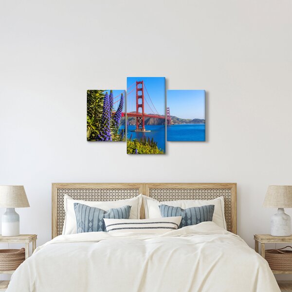 Slika - Most Golden Gate, San Francisco (90x60 cm)