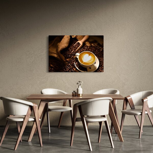 Slika - Šalica kave (90x60 cm)