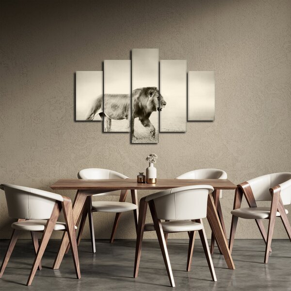 Slika - Gladni lav (150x105 cm)