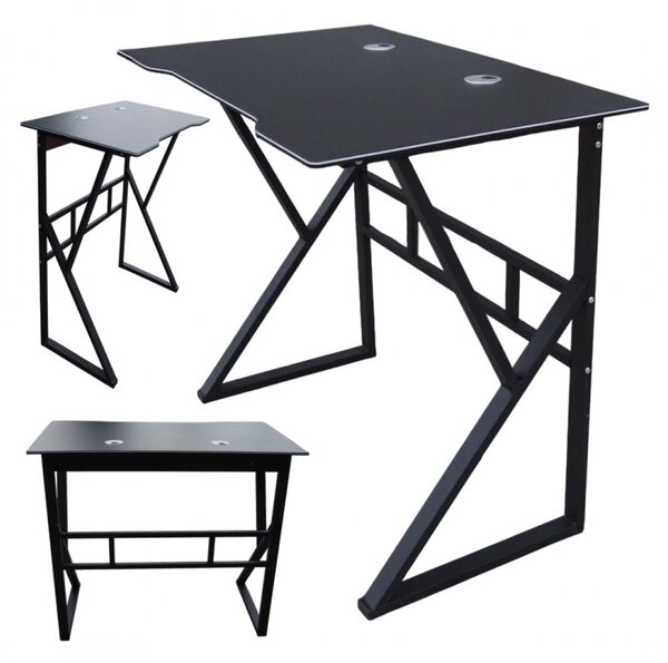 Gaming stol za računalo GAMER STL20CZ 100x60 cm crni