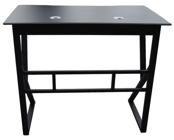Gaming stol za računalo GAMER STL20CZ 100x60 cm crni
