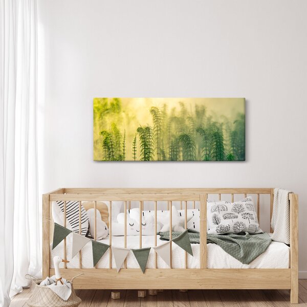 Slika - Detalj proljetne maglovite prirode (120x50 cm)