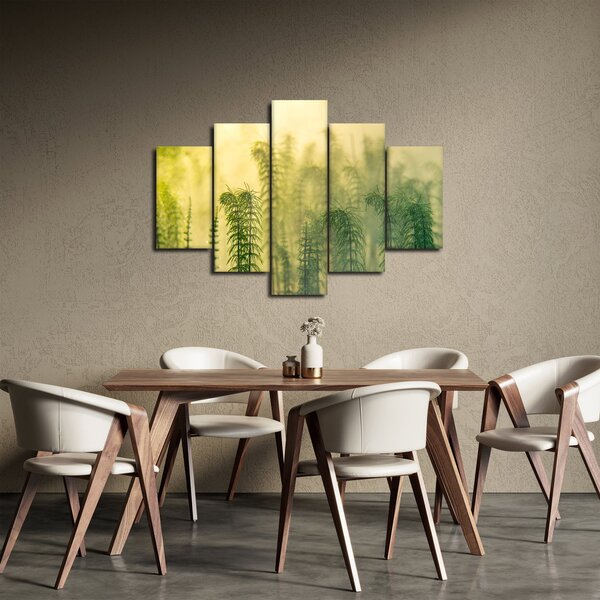 Slika - Detalj proljetne maglovite prirode (150x105 cm)