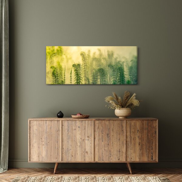 Slika - Detalj proljetne maglovite prirode (120x50 cm)