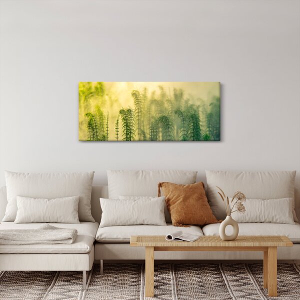Slika - Detalj proljetne maglovite prirode (120x50 cm)