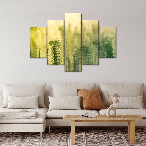 Slika - Detalj proljetne maglovite prirode (150x105 cm)