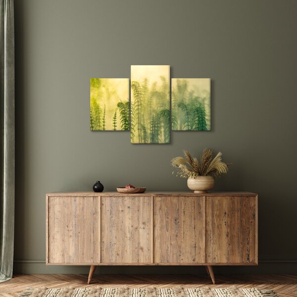 Slika - Detalj proljetne maglovite prirode (90x60 cm)