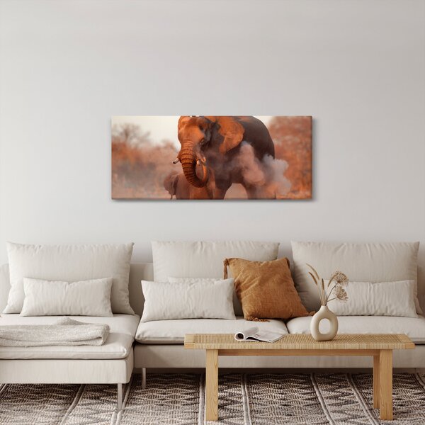 Slika - Veliki afrički slon (120x50 cm)