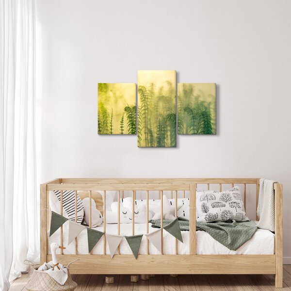 Slika - Detalj proljetne maglovite prirode (90x60 cm)