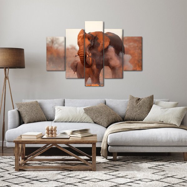 Slika - Veliki afrički slon (150x105 cm)