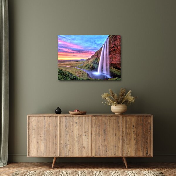 Slika - Vodopad Seljalandsfoss (70x50 cm)