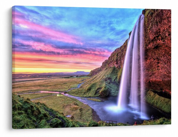 Slika - Vodopad Seljalandsfoss (70x50 cm)