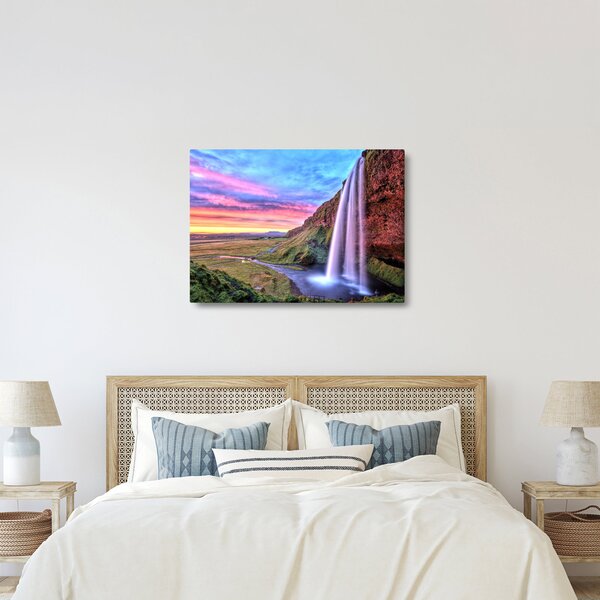 Slika - Vodopad Seljalandsfoss (70x50 cm)