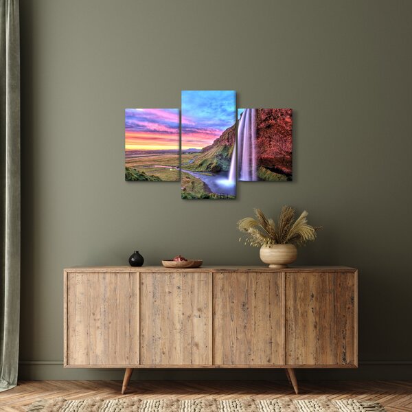 Slika - Vodopad Seljalandsfoss (90x60 cm)