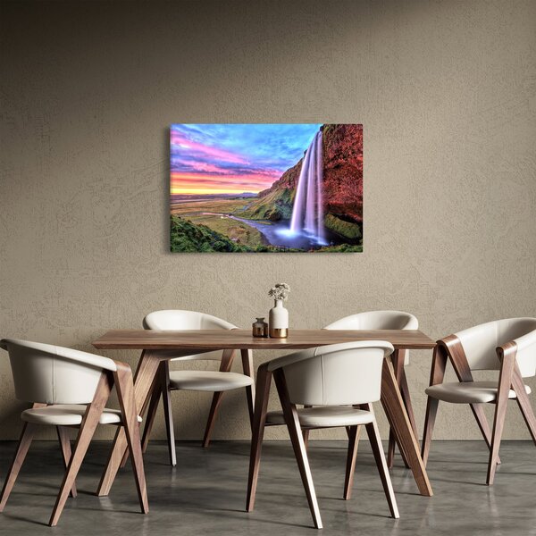 Slika - Vodopad Seljalandsfoss (90x60 cm)