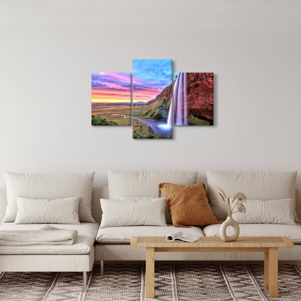 Slika - Vodopad Seljalandsfoss (90x60 cm)