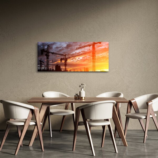 Slika - Gradilište (120x50 cm)