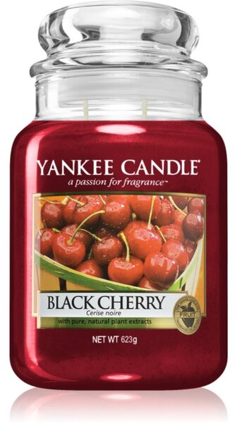 Yankee Candle Black Cherry mirisna svijeća Classic srednja 623 g