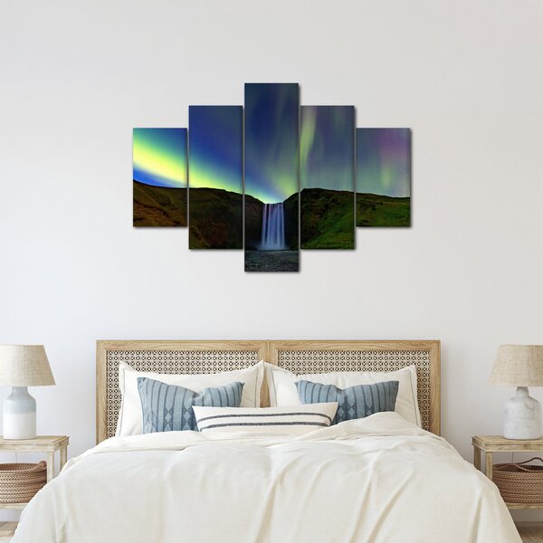 Slika - Aurora Borealis na Islandu (150x105 cm)