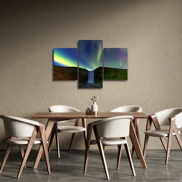 Slika - Aurora Borealis na Islandu (90x60 cm)