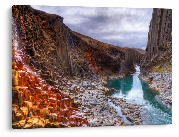 Slika - Kanjon Studlagil (70x50 cm)