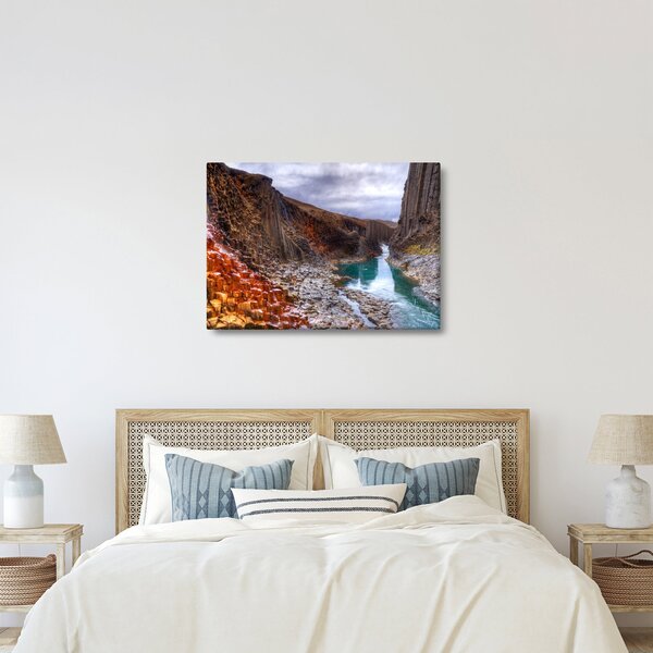 Slika - Kanjon Studlagil (70x50 cm)