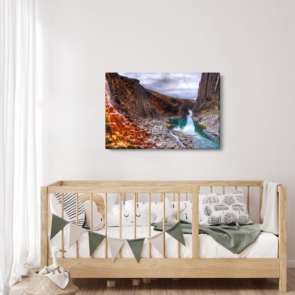 Slika - Kanjon Studlagil (90x60 cm)