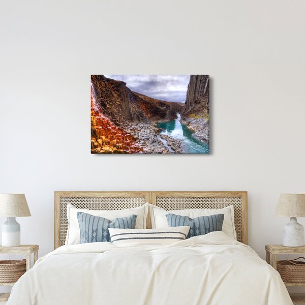 Slika - Kanjon Studlagil (90x60 cm)
