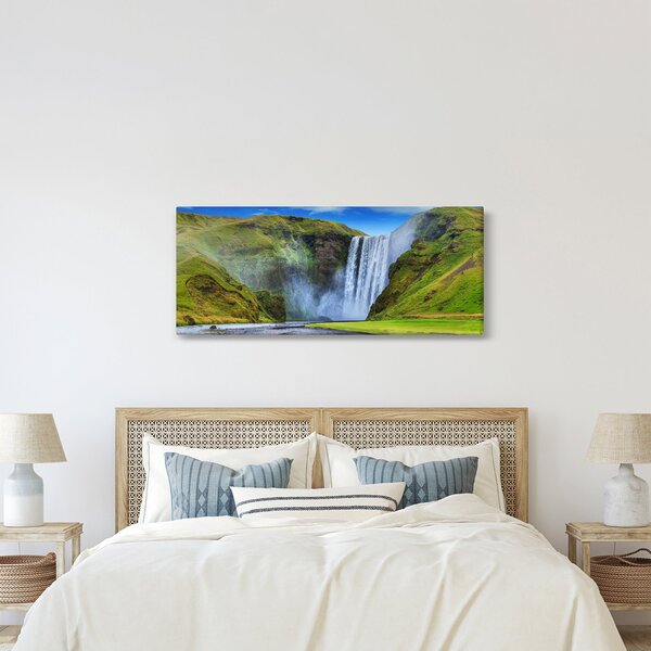 Slika - Vodopad Seljalandsfoss (120x50 cm)