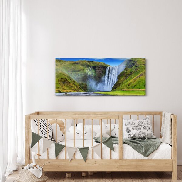 Slika - Vodopad Seljalandsfoss (120x50 cm)