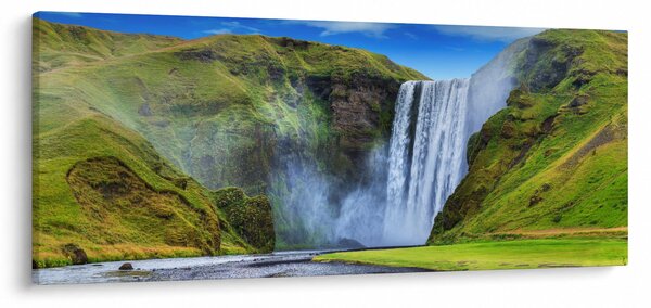 Slika - Vodopad Seljalandsfoss (120x50 cm)