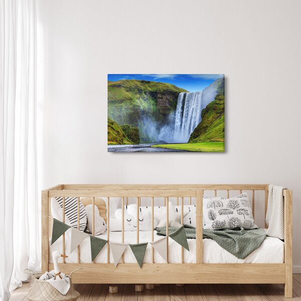 Slika - Vodopad Seljalandsfoss (90x60 cm)