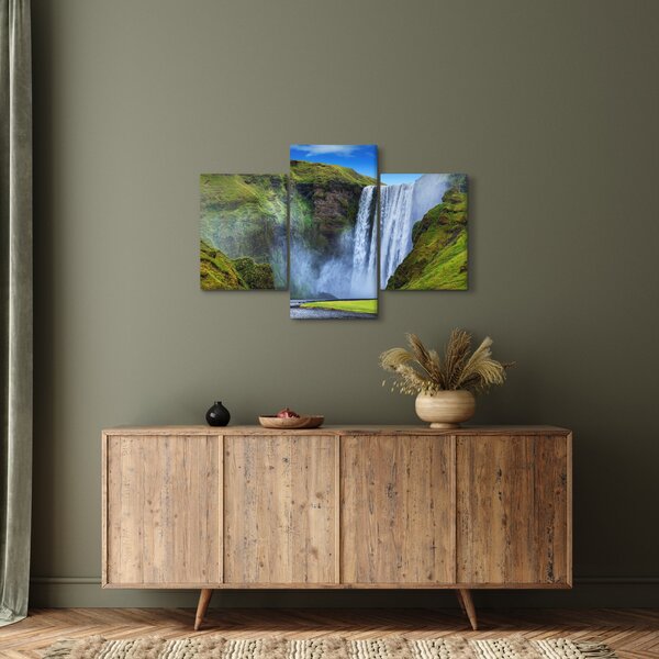 Slika - Vodopad Seljalandsfoss (90x60 cm)