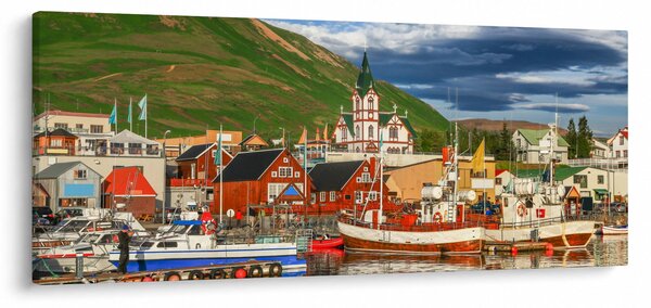 Slika - Húsavík (120x50 cm)