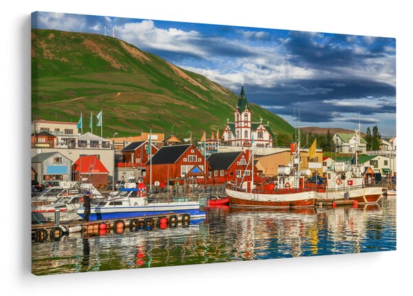 Slika - Húsavík (90x60 cm)