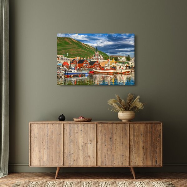 Slika - Húsavík (90x60 cm)