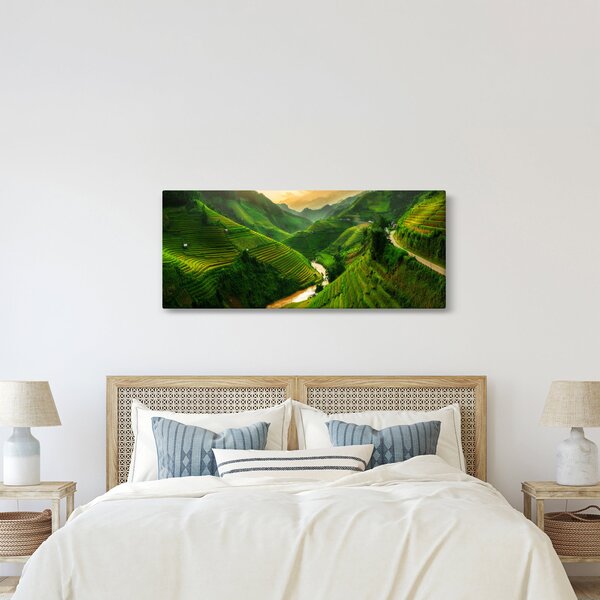 Slika - Mu Cang Chai rižine terase (120x50 cm)