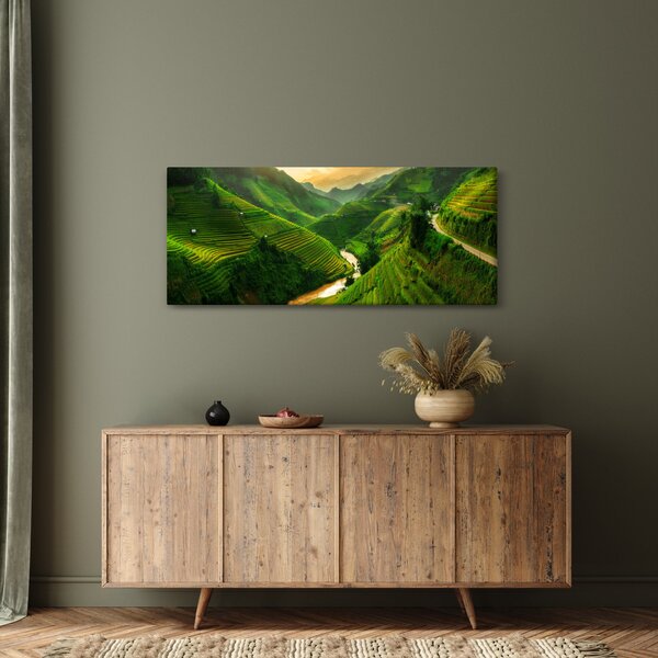 Slika - Mu Cang Chai rižine terase (120x50 cm)