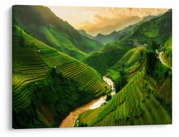 Slika - Mu Cang Chai rižine terase (70x50 cm)