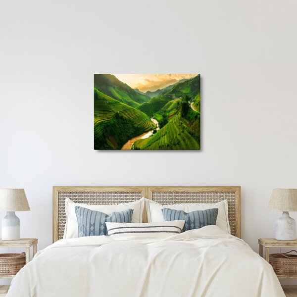 Slika - Mu Cang Chai rižine terase (70x50 cm)