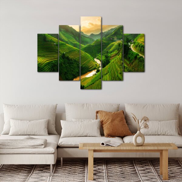 Slika - Mu Cang Chai rižine terase (150x105 cm)