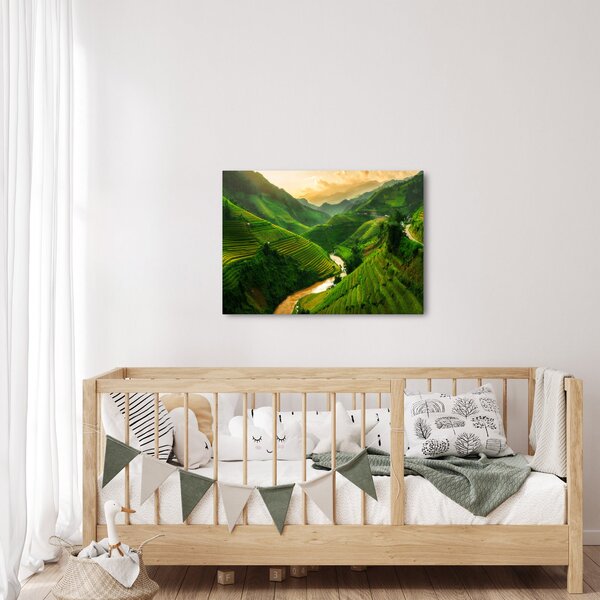 Slika - Mu Cang Chai rižine terase (70x50 cm)