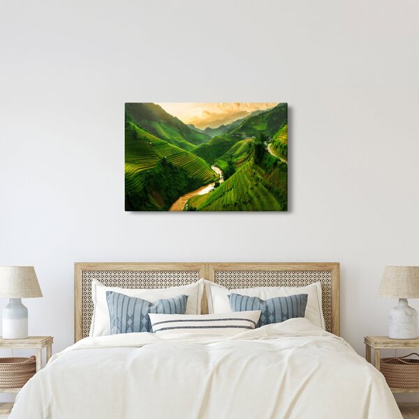 Slika - Mu Cang Chai rižine terase (90x60 cm)