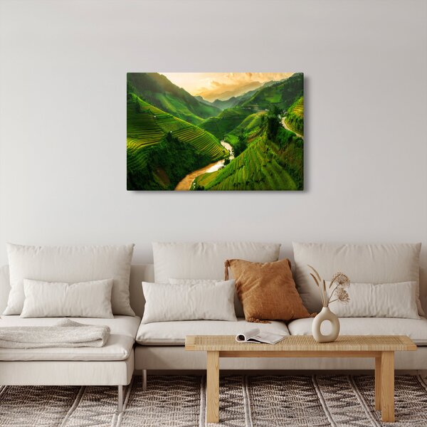 Slika - Mu Cang Chai rižine terase (90x60 cm)