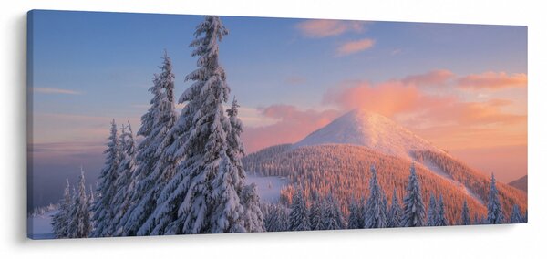 Slika - Zimski pejzaž (120x50 cm)