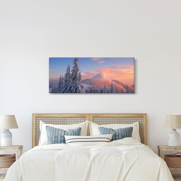 Slika - Zimski pejzaž (120x50 cm)